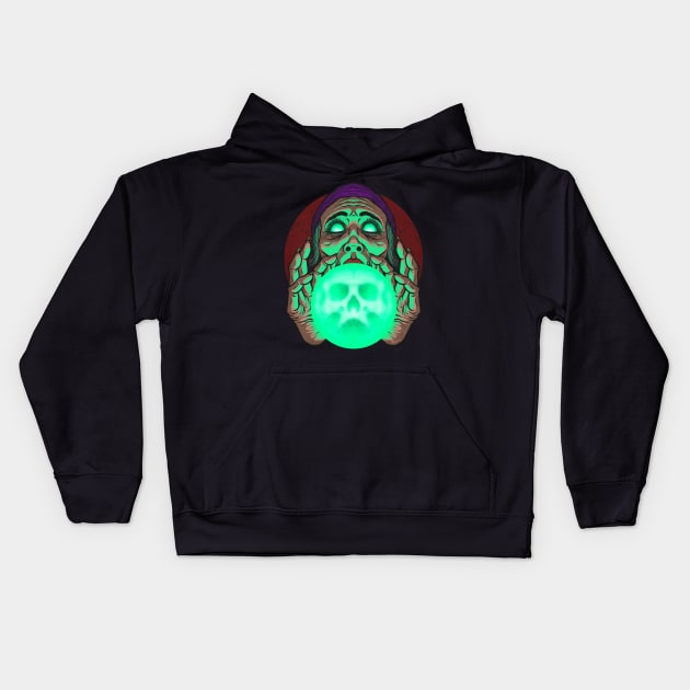 FrightFall2021: Seance Kids Hoodie by Chad Savage